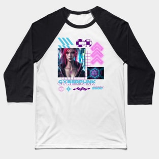 CyberPunk Vibes! Baseball T-Shirt